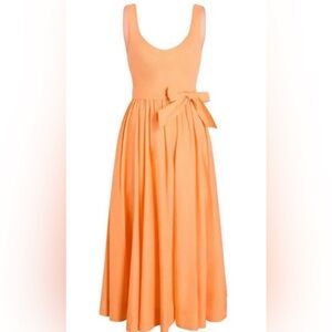 Cinq à Sept Peach Midi Dress
